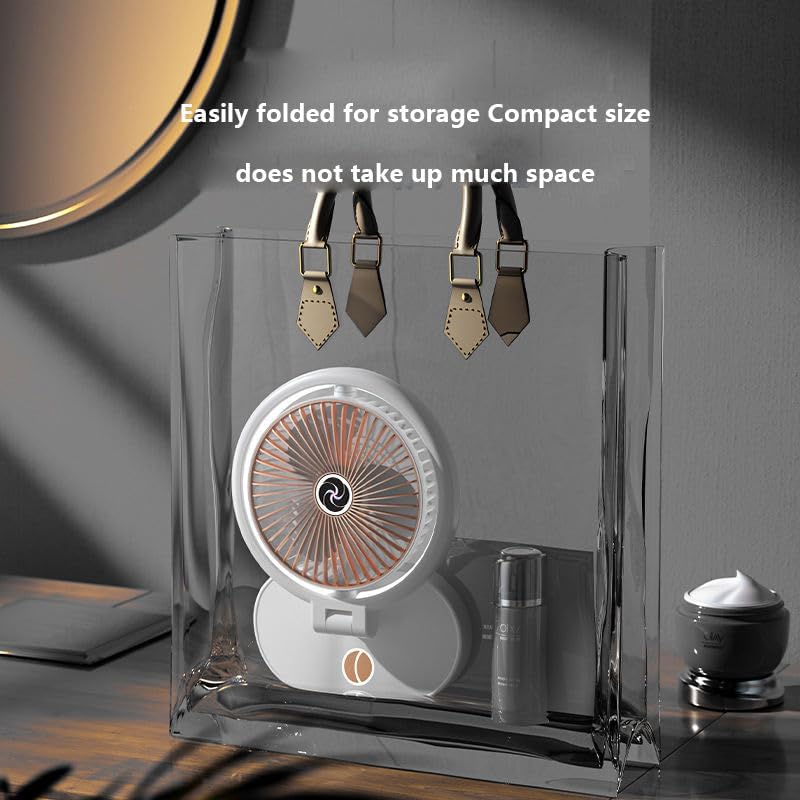 Stovella Portable USB Mini Folding Fan – Rechargeable Desktop Electric Fan with 4 Speed Settings, Compact Cooling Beauty Tool for Home, Office & Travel