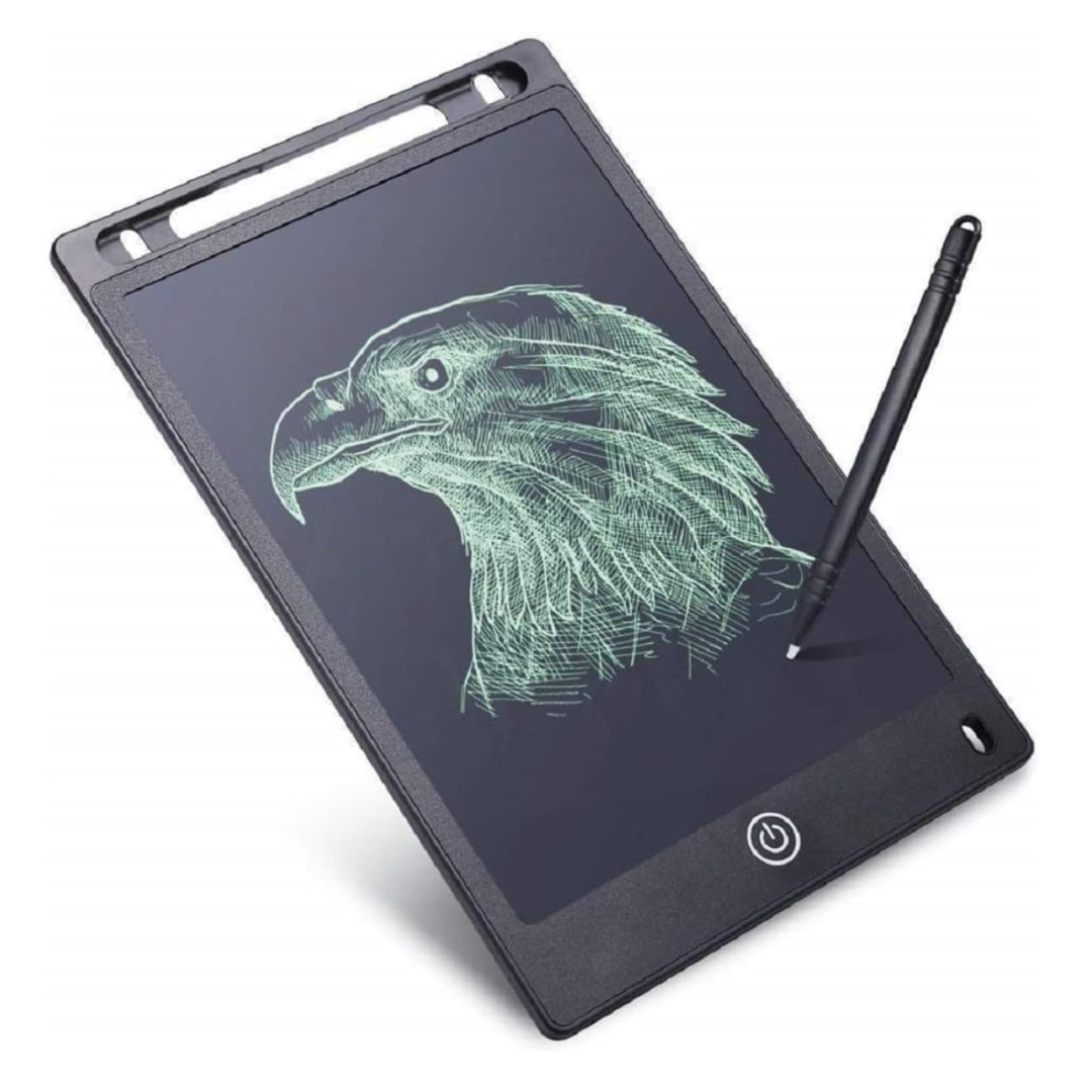 LCD Writing Tablet 8.5 Inch Electronic Drawing Board, Reusable Doodle Board Handwriting Pad, Portable E-Writer Tablet with Stylus, Erasable Writing Tablet for Kids and Adults.
