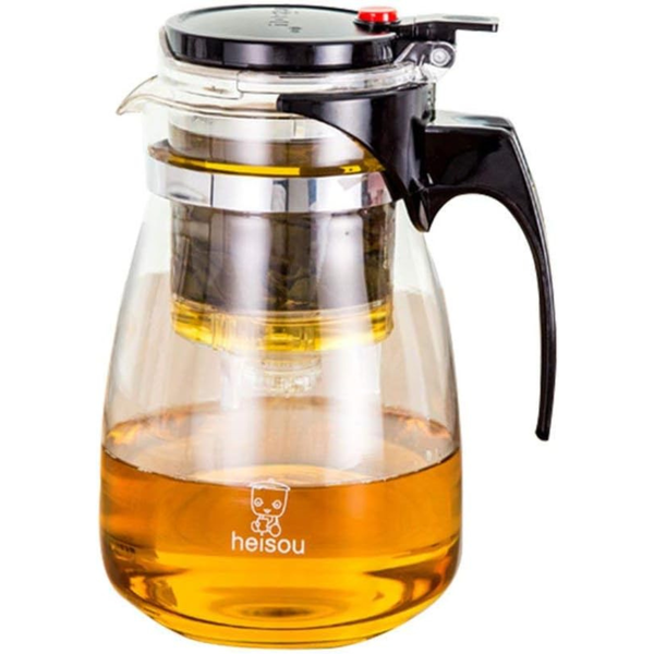 Stovella Glass Teapot with Removable Infuser – 500ML Kungfu Tea Maker